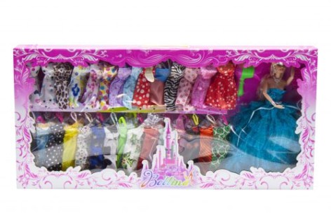 Кукла Ася с нарядами