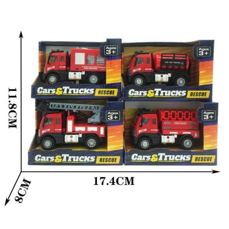 Спецтехніка 4 види, в кор, МІКС ВИДІВ  /96-2/