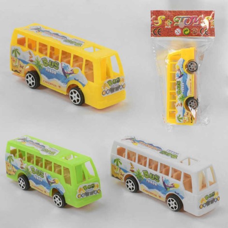 Автобус инерционный игрушечный, 13*4*13см