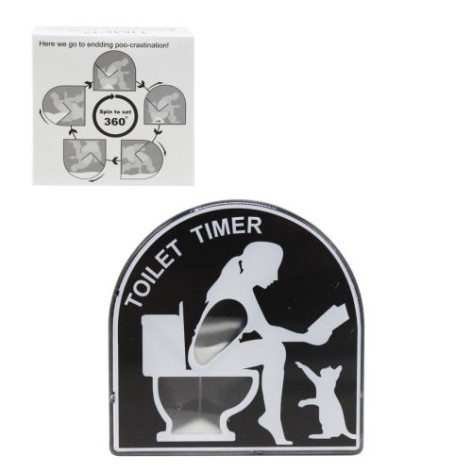 Пісочний годинник "Дівчина на унітазі", 5 хвилин