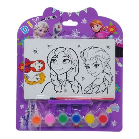 Набір для малювання, з фарбами "Холодне серце" подання 2