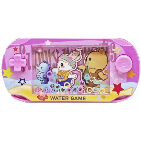 Игра водная с кругами животного ВИД 2 розовая