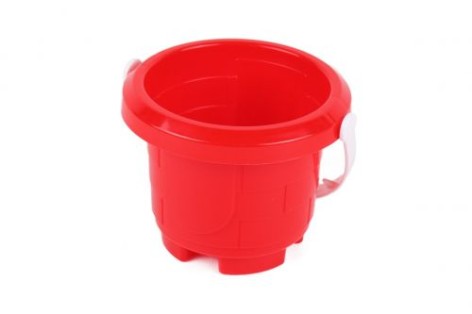 Ведерко детское для песочницы Технок, красный