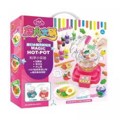 Набір для творчості (аквагель, форми, варильна поверхня, горщик для варіння, ефект закипання води, підсвітка, озвучення англійською мовою, в коробці)