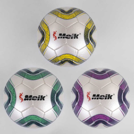 Футбольний м'яч 3 види, вага 350 грам, матеріал ТPU, балон гумовий