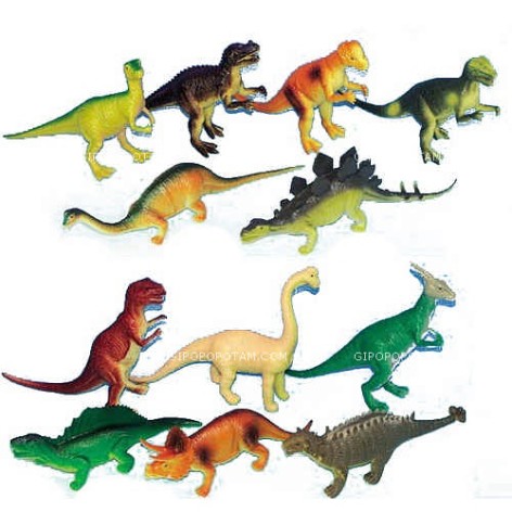 Динозавр резиновый