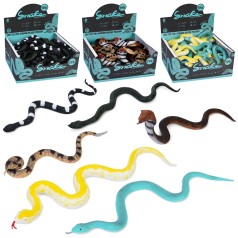 Фігурка змія, 36см, у пакеті, 3 види дисплеїв, (2види) /3/72/24шт в кор.  32-15-25см