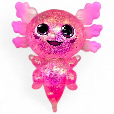 Антистрес "АКСОЛОТЛЬ" 10 см, рожевий