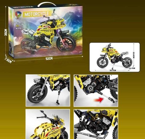 Конструктор 454 деталі, кор. 