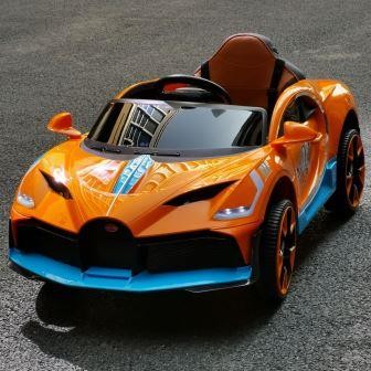 Електромобіль дитячий T-7657 EVA Orange легковий на Bluetooth 2.4G на радіокеруванні 12V4.5AH мотор 2*18W з MP3 122*70*50
