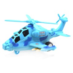 Інерційний вертоліт, блакитного кольору