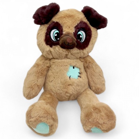 Мягкая игрушка "Песик", люминесцентная (25 см. сидя)