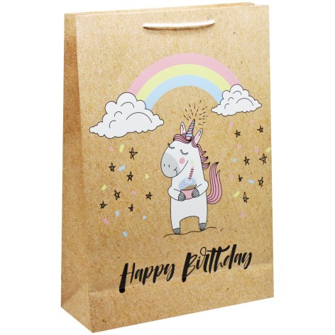 Пакет бумажный Сhildrens Party единорожка