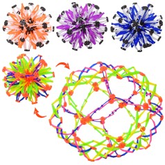 М'яч трансформер, мікс кольорів, у п/е 17-17-17 см 