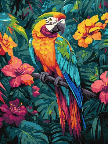 Набір для розпису по номерах Ідейка 