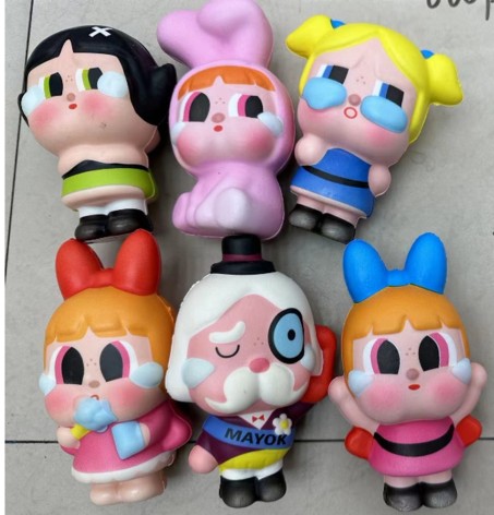 Антистресс микс видов, край бебис п/е 9*11 см /200/