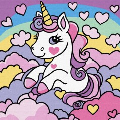 Картина за номерами для дітей 