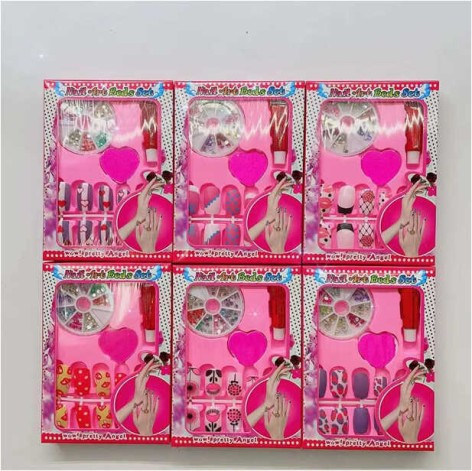 Нігті 6 видів, клей, пилочка, прикраси, мікс видів 13,5*9,5*1,5 см 