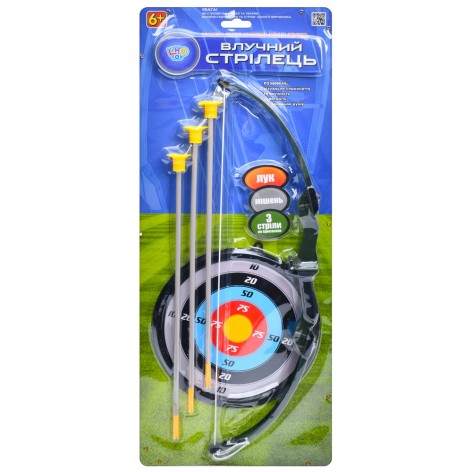 Лук присоски, мішень, лист, 68-27,5-4 см //