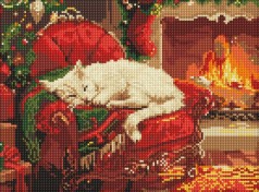 Алмазная мозаика - Праздничный уют 30х40