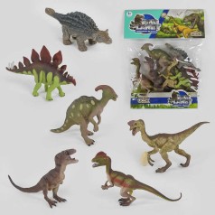 Комплект динозавров 6 шт.