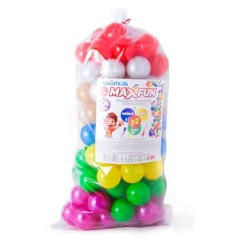 Набір кульок для сухого басейну MaxFun 105 шт. діаметр 8 див.