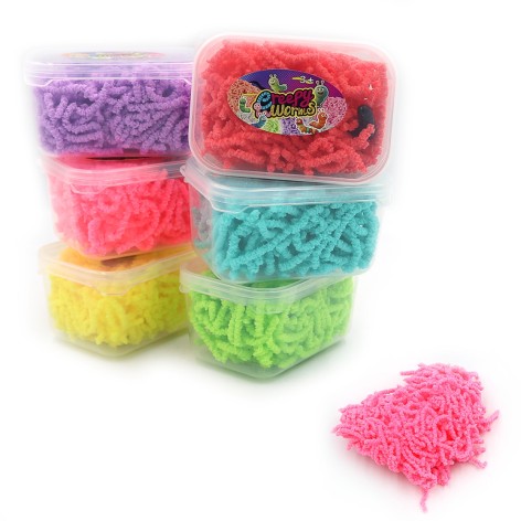 Игрушка-атистресс, червячки Magic Worms, 40g 6/s