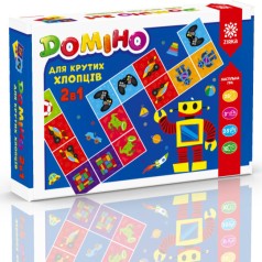 Гра Доміно 2в1 для крутих хлопців(150)