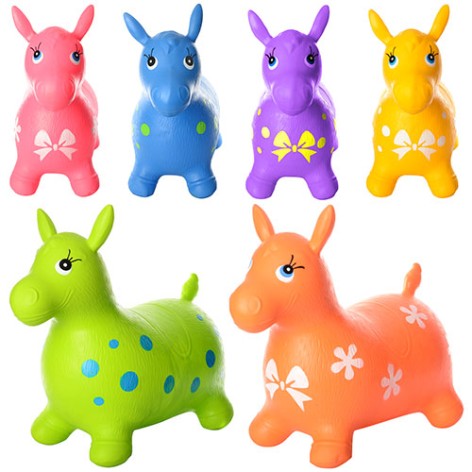 Стрибуни-тварини ПВХ, 1300г, 6 кольорів,кул,30-22-7см 