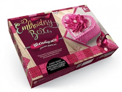 Набор для детского творчества Шкатулка Embroidery Box Покосенко