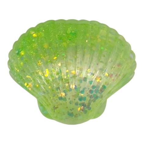 Жвачка-тянучка антистресс "Ракушка" (зеленая)