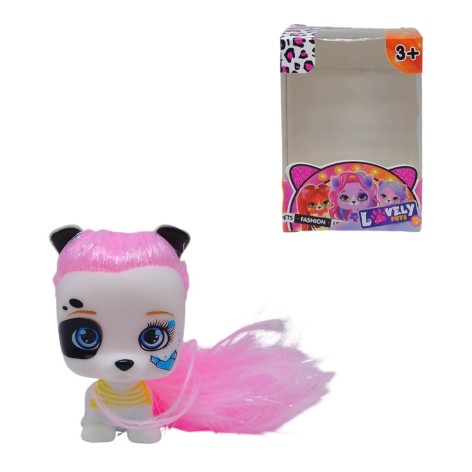 Фигурка собачки "Lovely Pets" (розовая)