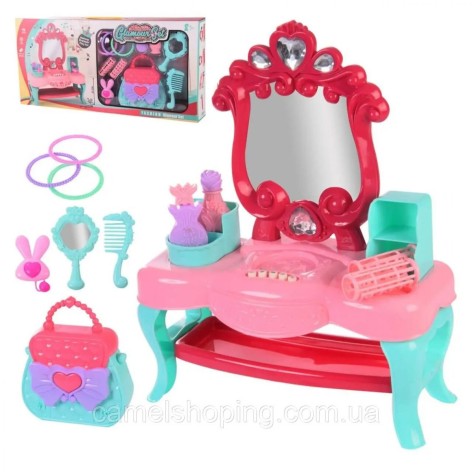 Набір столик для макіяжу з аксесуарами