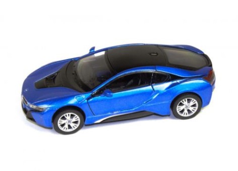 Машинка KINSMART "BMW i8"  (синяя)