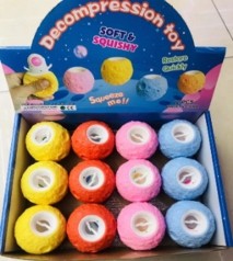 Антистрес Pop up космонавт у планеті /24/288/12шт в кор.