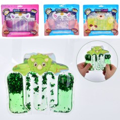 Гра 17-15см, антистрес, переливайка, водяна, мішура, мікс видів, п/е, 22-19-2см 