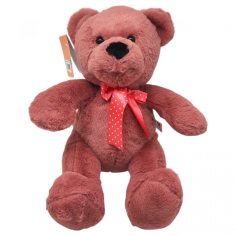 М'яка іграшка Ведмедик Тедді 35 см (ЧЕРВОНИЙ)