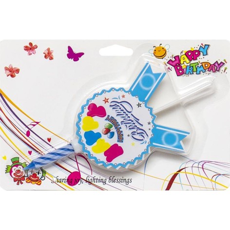 Свеча для торта музыкальная XY-1100 //