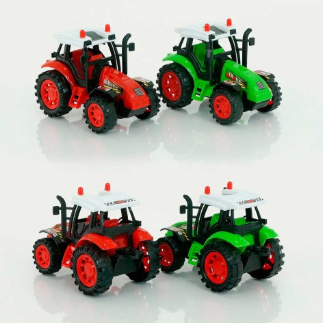 Трактор 2 кольори, інерція, у п/е 