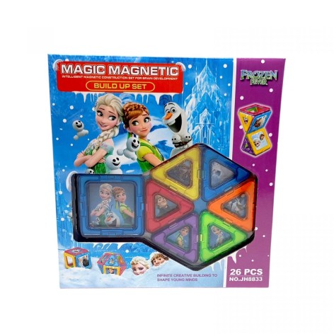 Магнитный конструкт ХОЛОДНОЕ СЕРДЦЕ 26 дет