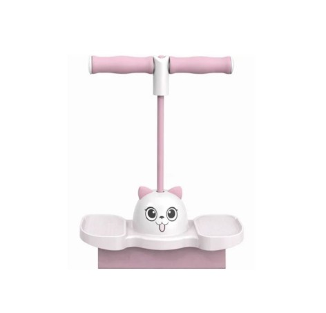 Дитячий джампінг, підсвічування, в пакеті (РОЖЕВИЙ)