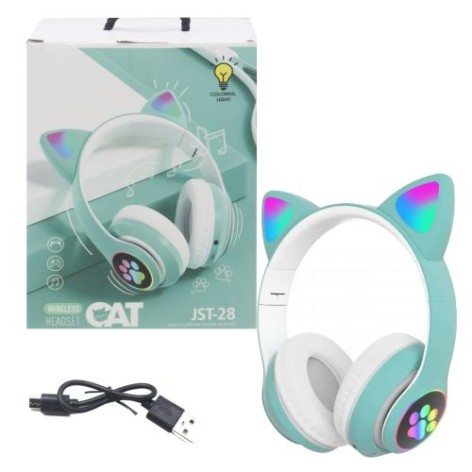 Наушники беспроводные Единорожки VIV-23M бирюза