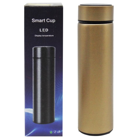 Термос "Smart Cup Led" 500 мл (золотистый)