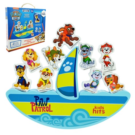 Дерев'яна іграшка KidsHits Paw Patrol баланс у кор. 26,5*3*23см 