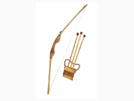 Лук деревянный, 1 метр чехол для стрел + 3 стрелы