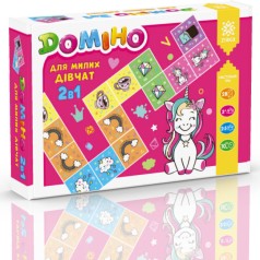 Игра Домино 2в1 для милых девушек(150)