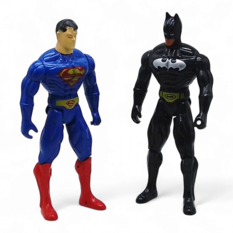 Набор фигурок супергероев Супермен и Бэтмен 32 см