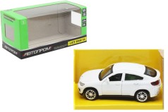 Машина металева BMW X6, білий.