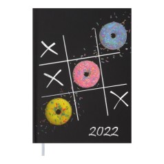Щоденник датований 2022 Sweet, A5, чорний