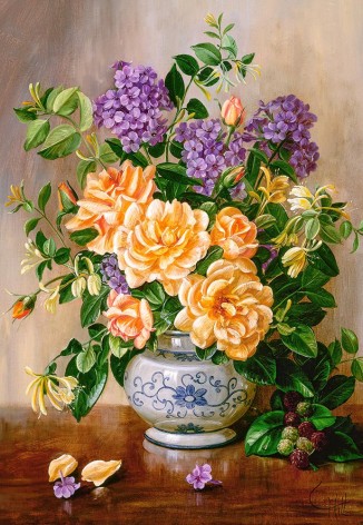 Пазли Castorland Квіти, 68 x 47 см 1000 елементів